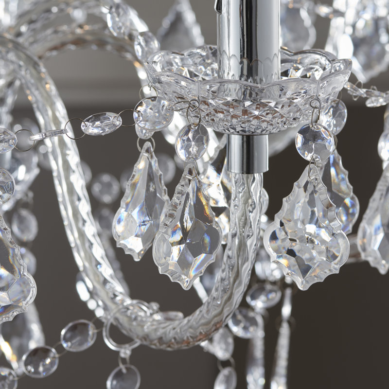 Louise Chandelier Rosdorf Park Finish: Clear Acrylic, Number Louise Chandelier Rosdorf Park Finish: Clear Acrylic, Number